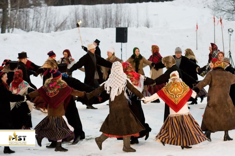 جشن‌ رقص‌های محلی در روسیه
