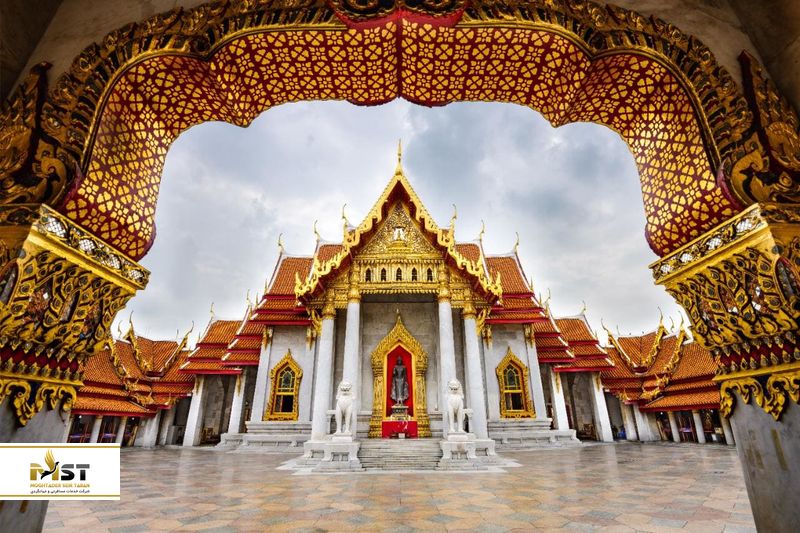 معبدهای زیبا در بانکوک