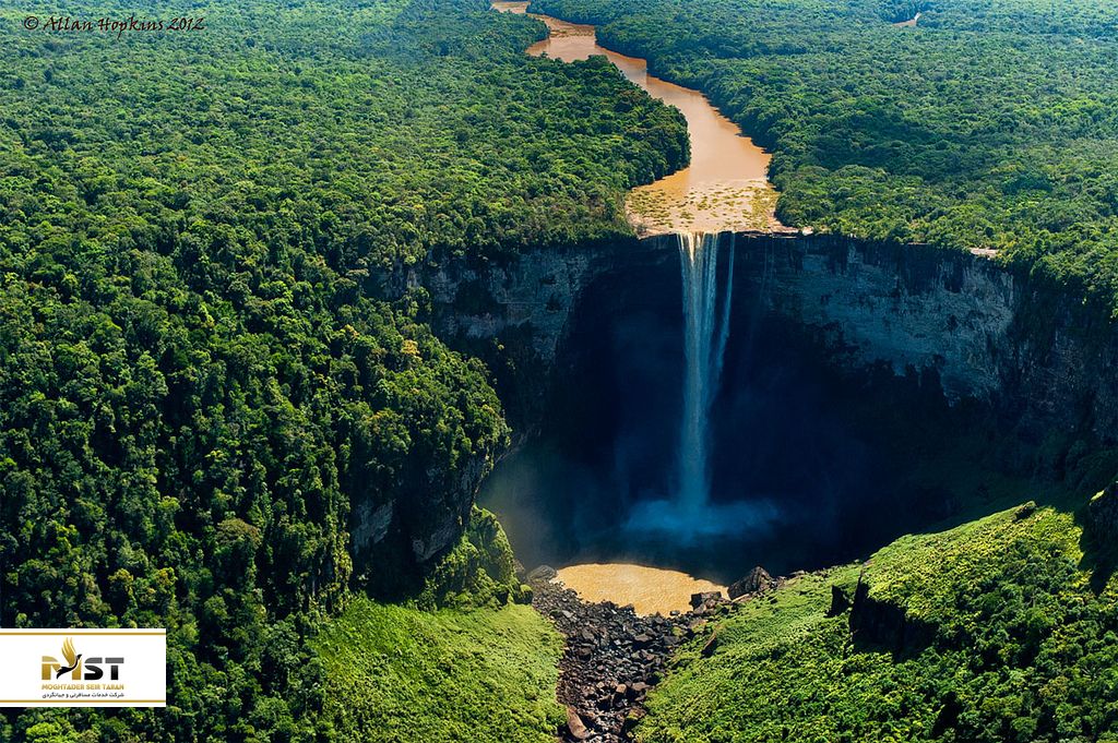 آبشار Kaieteur در کشور گویان