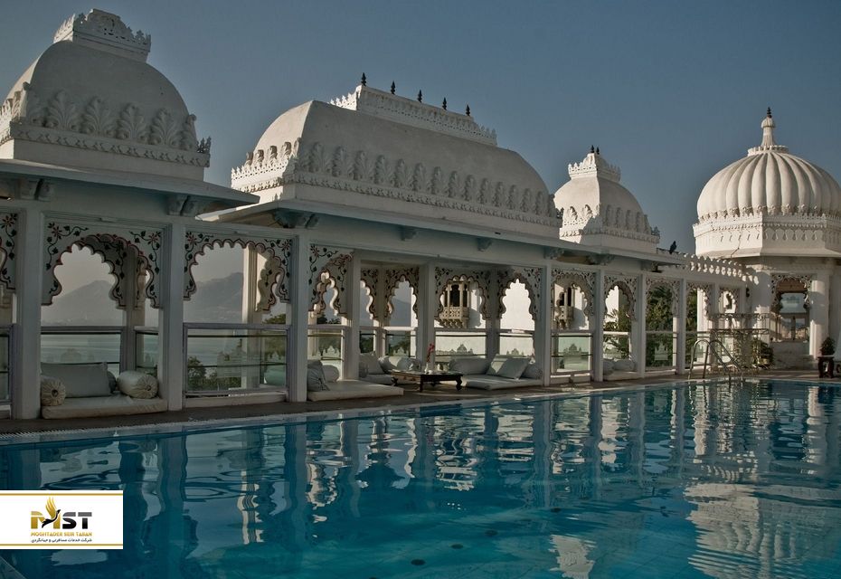 استخر هتل ادیپور در هندوستان