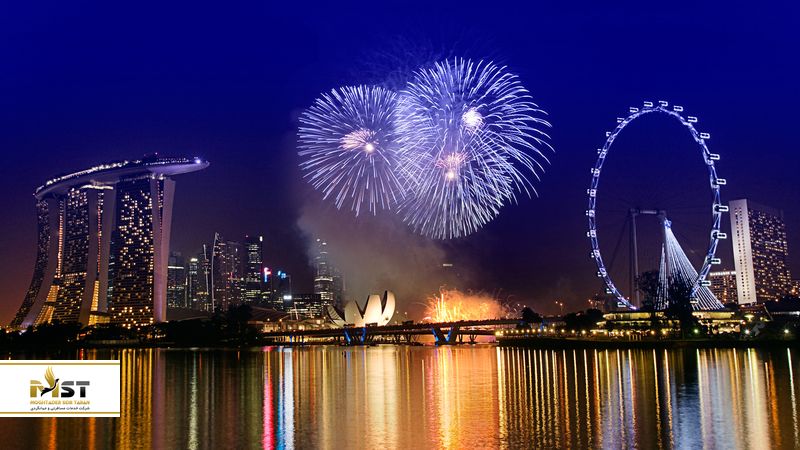 سال نو در سنگاپور
