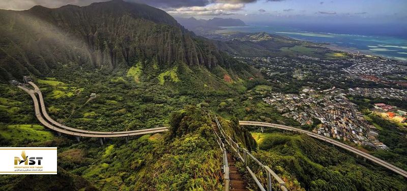 پلکان هایکو در هاوایی