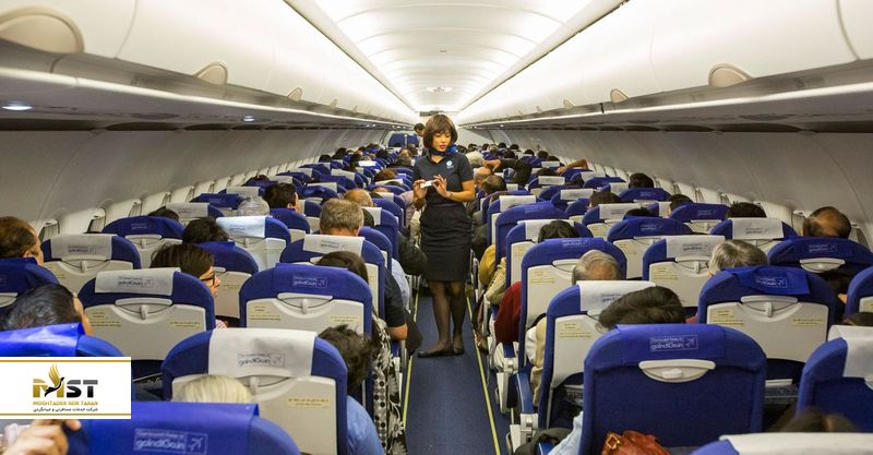 نجات مسافران در هواپیما