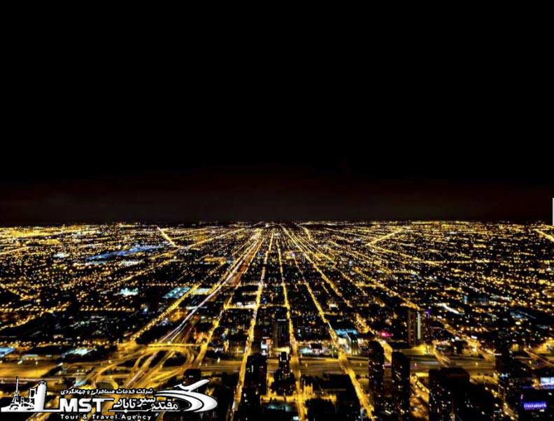 مکان های معروف,عکس هوایی جالب | شیکاگو، ایلینوی، ایالات متحده